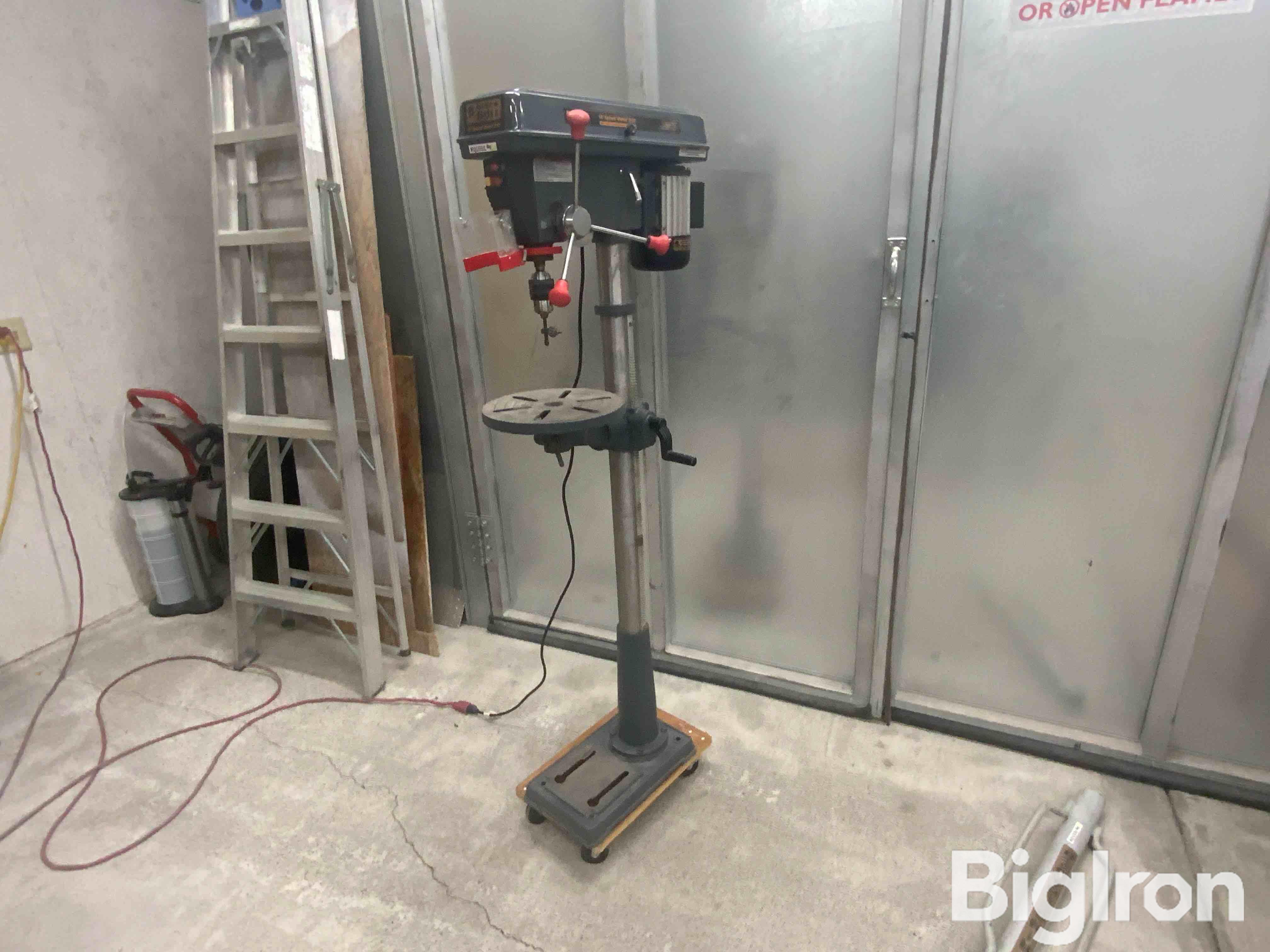 Black Bull 16-Speed Metal Drill Press 