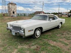 1975 Cadillac Eldorado Convertible Luxury Sedan 