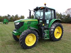 2019 John Deere 6130M MFWD Tractor 