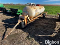 1000-Gallon Portable Anhydrous Tank 