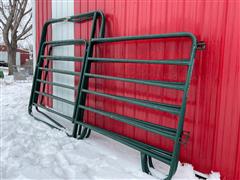 Priefert 12’ Livestock Panels W/ Walk Through Gates 