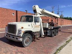 1984 Ford LT8000 T/A Boom Truck 