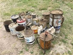 Oil And Fuel Cans 