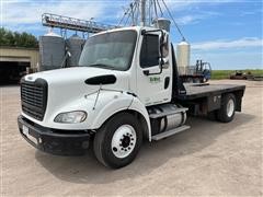 2012 Freightliner M2 -112 S/A Day Cab Flatbed Truck 