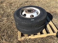 Power King 10.00-22.5 Truck Tires & Rims 