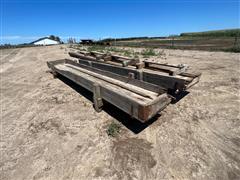 Wood Feed Bunks 