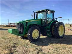 2010 John Deere 8225R MFWD Tractor W/Duals 