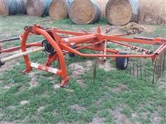 KUHN 3-Pt Side Pusher Rake 