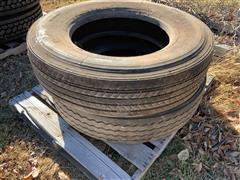 Bridgestone/ Goodyear 11R24.5 Tires 