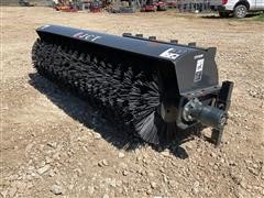 JCT 72” Broom Skid Steer Attachment 