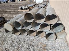 Grain Bin Aeration Tubes W/ Junction Box 