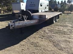 1997 Temco T/A Flatbed Trailer 