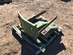 John Deere 4020 Tractor Front Weights & Mounting Bracket 