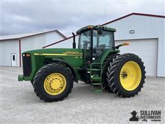 2001 John Deere 8110 MFWD Tractor 