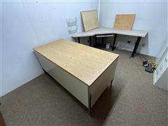 Office Desks & Cork Boards 