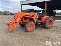 2018 Kubota M5-111 MFWD Compact Utility Tractor W/Loader 