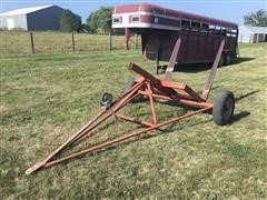 Single Bale Transport Cart 