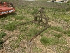 3-Point Hitch-Mount Hay Bale Spear 