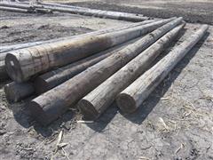 Wooden Utility Poles 