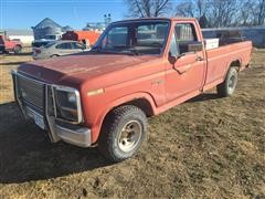 1981 Ford F100 2WD Extended Cab Pickup 