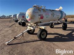 Trinity 1000 Gallon NH3 Tank On Running Gear 