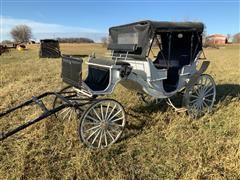 Horse Drawn Visa Vie Carriage 