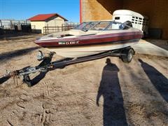 1991 Maxum 1700XR Boat & Trailer 