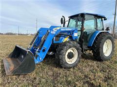2009 New Holland T5060 MFWD Compact Utility Tractor W/Loader 