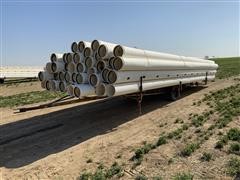 12” PVC Gated Pipe & Trailer 