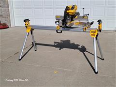 Dewalt DWS780 / DWX723 12" Sliding 12" Miter Saw W/Stand 