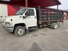 2008 Chevrolet C4500 4x2 Stake Bed Truck - Inop 