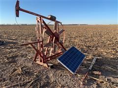 Solar-Powered Water Pump Jack 