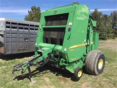 2007 John Deere 568 MegaWide Plus Round Baler 