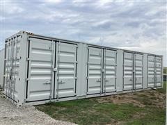2022 4 Side Door 40' Shipping Container 