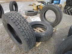 Bridgestone M726EL 285/75R24.5 Low Profile Truck Tires - Recaps 