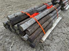 Creosote Fence Posts 