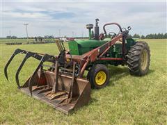 1962 John Deere 4010 2WD Tractor W/Grapple Loader 