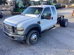 2008 Ford F550 4x4 Extended Cab & Chassis 