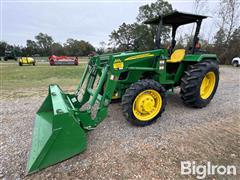 2014 John Deere 5055E Compact Utility Tractor W/Loader 