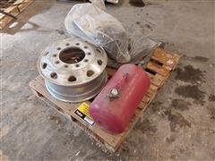 Aluminum Wheel, Bead Blaster & Tarps 