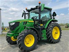 2023 John Deere 6R 120 MFWD Tractor 