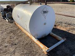 500 Gal Skid Mounted Fuel Tank 