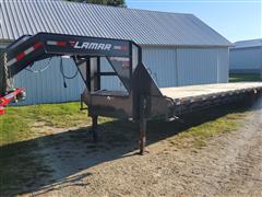 2022 Lamar FD02402B 40' T/A Flatbed Trailer 