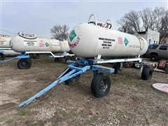 1000-Gallon Anhydrous Ammonia Tank 