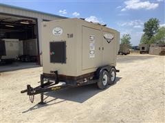 2013 Moser 70 KW Natural Gas/Propane Generator On Big Tex T/A Trailer 