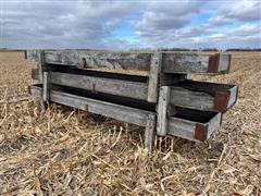 Wood Feed Bunks 