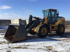 2012 John Deere 624K High-Lift Wheel Loader W/Bucket 