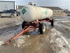 P&H 1000 Gal Anhydrous Tank And Running Gear 