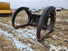 Weldco Beales Wheel Loader Hydraulic Log Grapple 