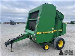 1999 John Deere 566 Round Baler 